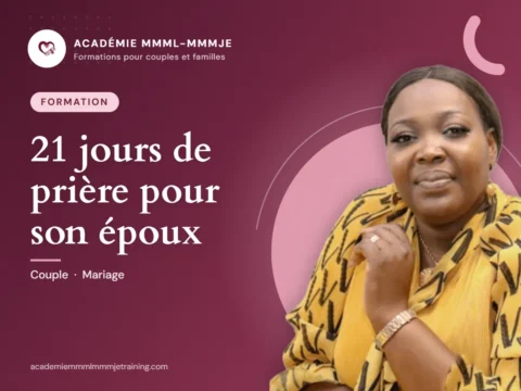 Couverture du cours « 21 jours de prière pour son époux »